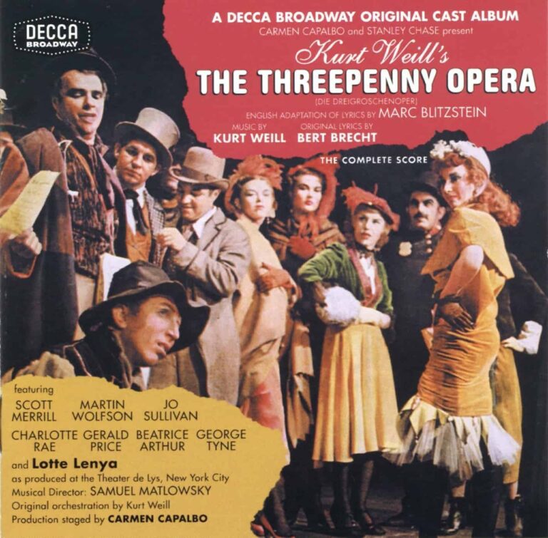 10 марта. Мюзикл The Threepenny Opera.